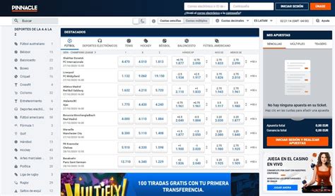 pinnacle apuestas.
